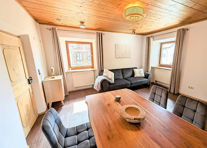 Neu! Moderner Bayrischer Flair Vor Pilatushaus Apartamento Oberammergau