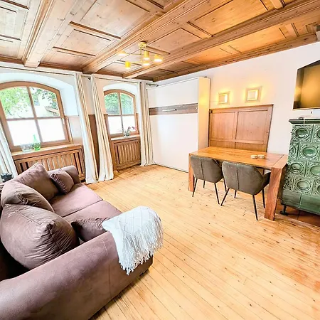Neu! Moderner Bayrischer Flair Vor Pilatushaus Apartment Oberammergau